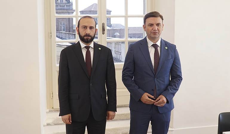 Meeting of Foreign Ministers of Armenia and North Macedonia