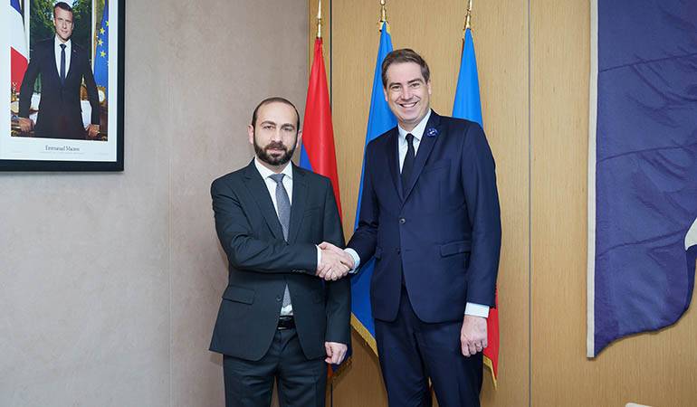 Rencontre entre le ministre des Affaires étrangères de l’Arménie et le ministre délégué chargé du Commerce extérieur, de l’Attractivité et des Français de l’étranger