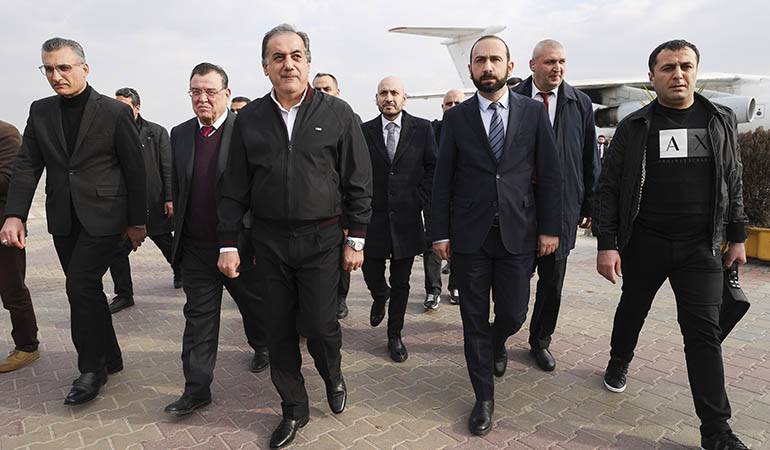 Visit of Foreign Minister to Aleppo