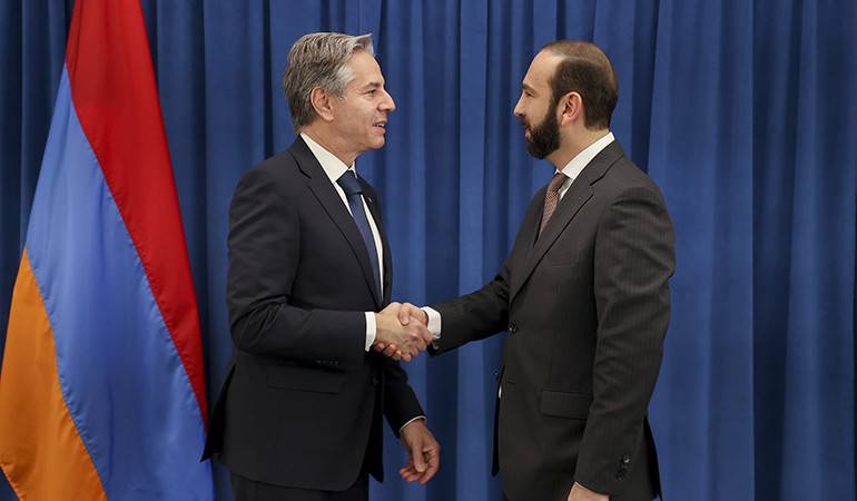 The meeting of the Foreign Minister of Armenia and the U.S. Secretary of State