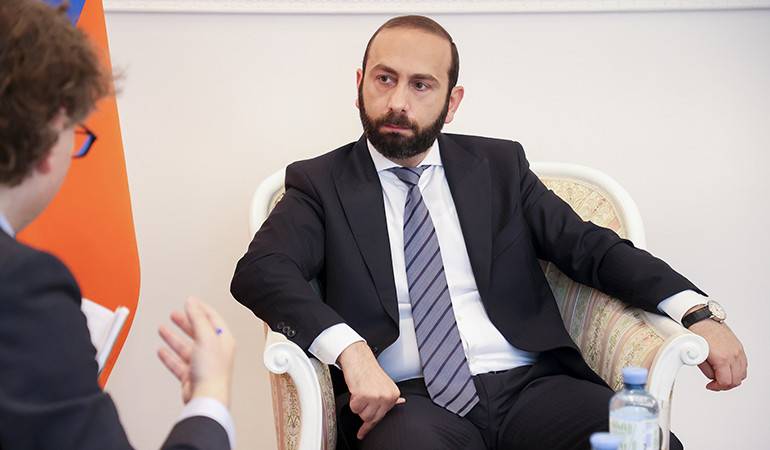 The interview of Minister of Foreign Affairs of Armenia Ararat Mirzoyan to the Austrian daily “DerStandard”