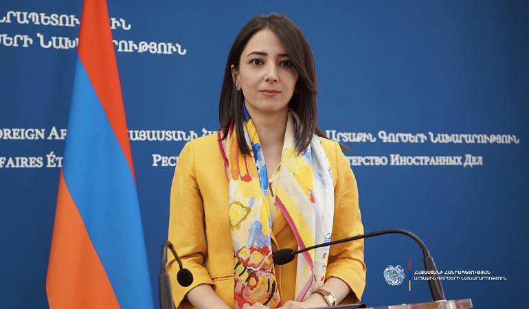 Ответ пресс-секретаря МИД Армении на запрос, полученный от новостного агентства «News.am»