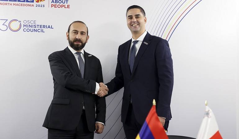 ՀՀ ԱԳ նախարարի հանդիպումը Մալթայի ԱԳ նախարարի հետ