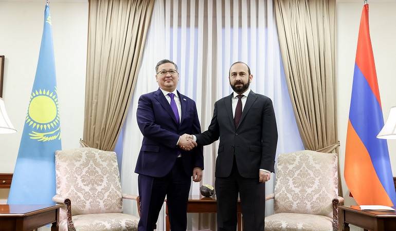 Meeting of Foreign Ministers of Armenia and Kazakhstan