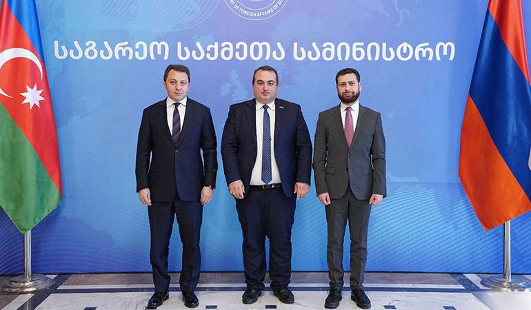 Համատեղ մամուլի հաղորդագրություն  Հայաստանի, Վրաստանի և Ադրբեջանի միջև եռակողմ հանդիպման վերաբերյալ