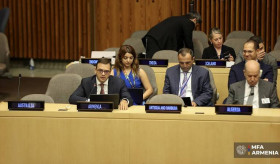 Deputy Foreign Minister of Armenia Robert Abisoghomonyan participated in the First Biennial Summit on sustainable, inclusive and resilient global economy