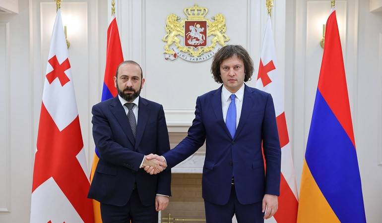 ՀՀ ԱԳ նախարարի հանդիպումը Վրաստանի վարչապետի հետ