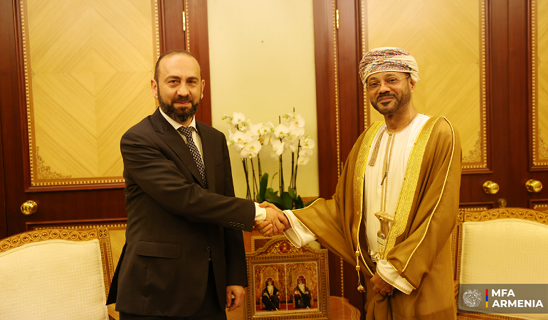 Հայաստանի և Օմանի ԱԳ նախարարների հանդիպումը