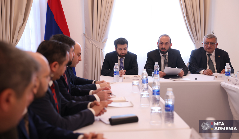 ՀՀ ԱԳ նախարարի բացման խոսքը արաբական երկրներում ՀՀ դիվանագիտական ներկայացուցչությունների ղեկավարների հավաքին