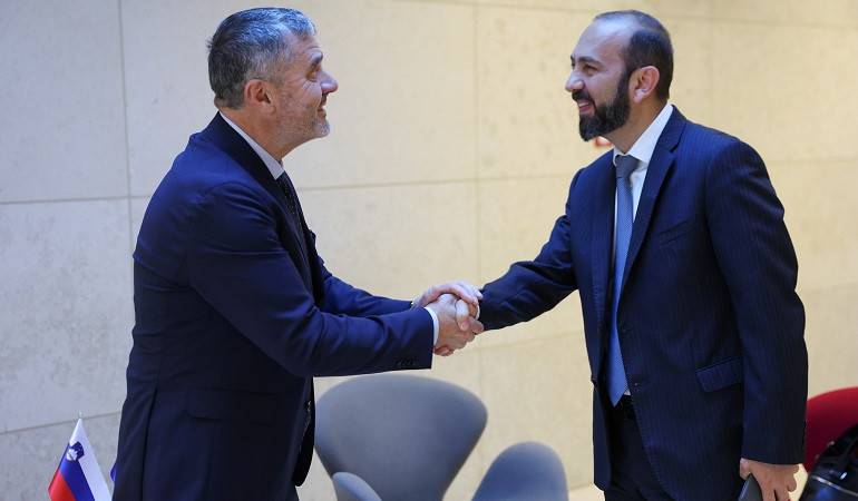 Հայաստանի և Սլովենիայի ԱԳ նախարարների հանդիպումը
