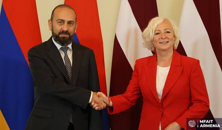 ՀՀ ԱԳՄԱ նախարարի հանդիպումը Լատվիայի Սաեյմայի նախագահի հետ