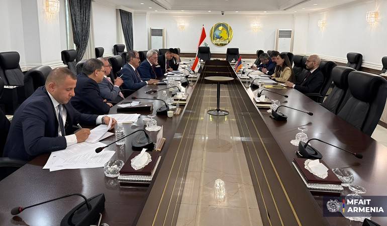 Political consultations between the Ministry of Foreign Affairs and International Trade of Armenia and the Ministry of Foreign Affairs of Iraq